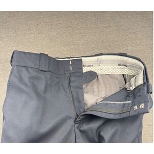 Blauer Mens Navy Blue Dress Pants Work Uniform Career Size 33x32